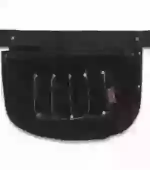 DIY Suede 3 Pocket Nail Bag